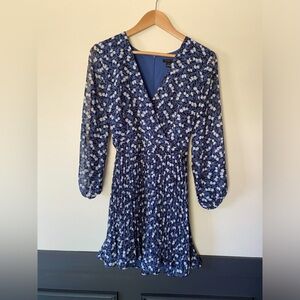 Ann Taylor Pleated Dress